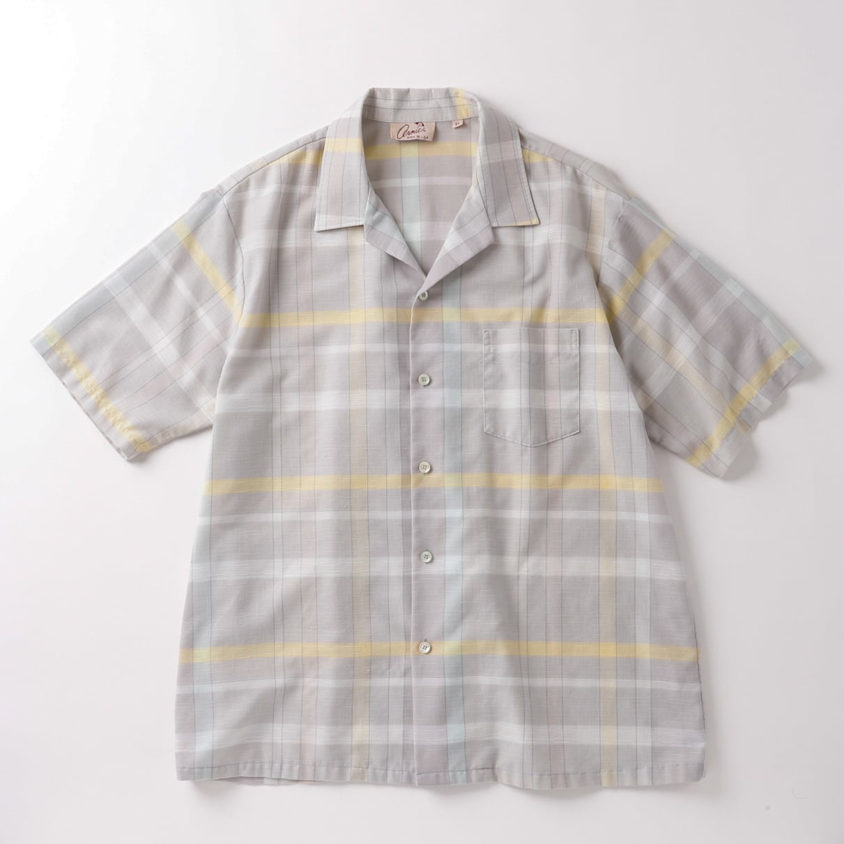 極美品】60s special Vintage open collar shirt big size made in USA