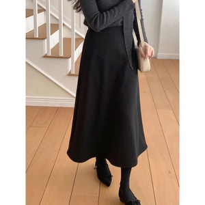 ハイウエスト Aラインスカート【XS-3XL】　RA3516