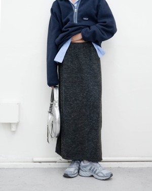 1990s knit maxi skirt