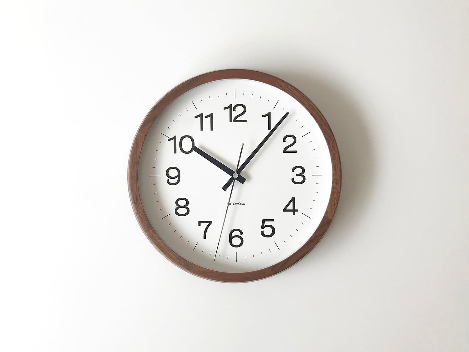 KATOMOKU muku clock 16 ウォールナット km-113WA 掛け時計 | 加藤木工