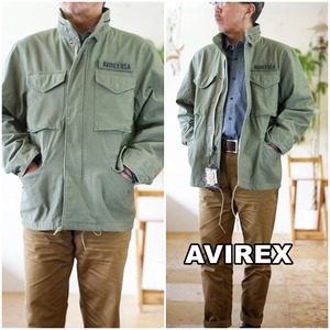 AVIREX  アビレックス　 アヴィレックス　M-65　エムロクゴー　ミリタリー　軍物　フィールドジャケット　3952014