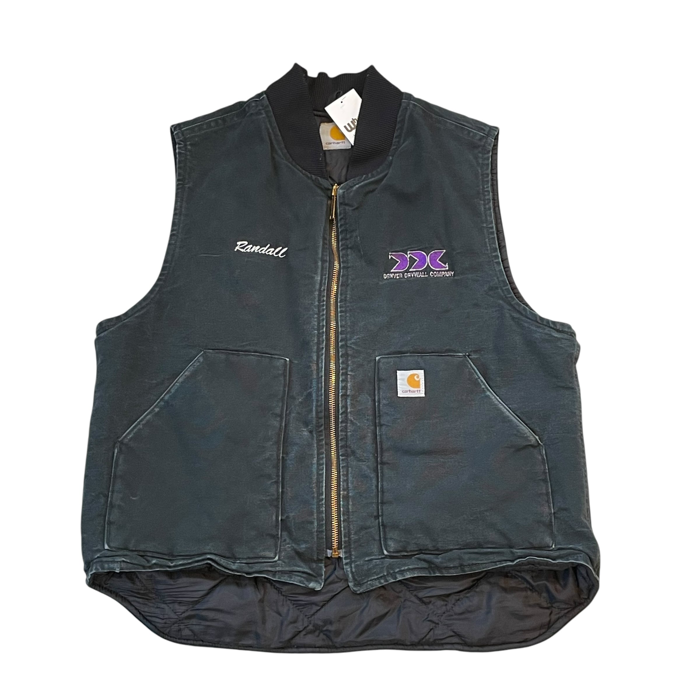 90~00s Carhartt quilting work vest