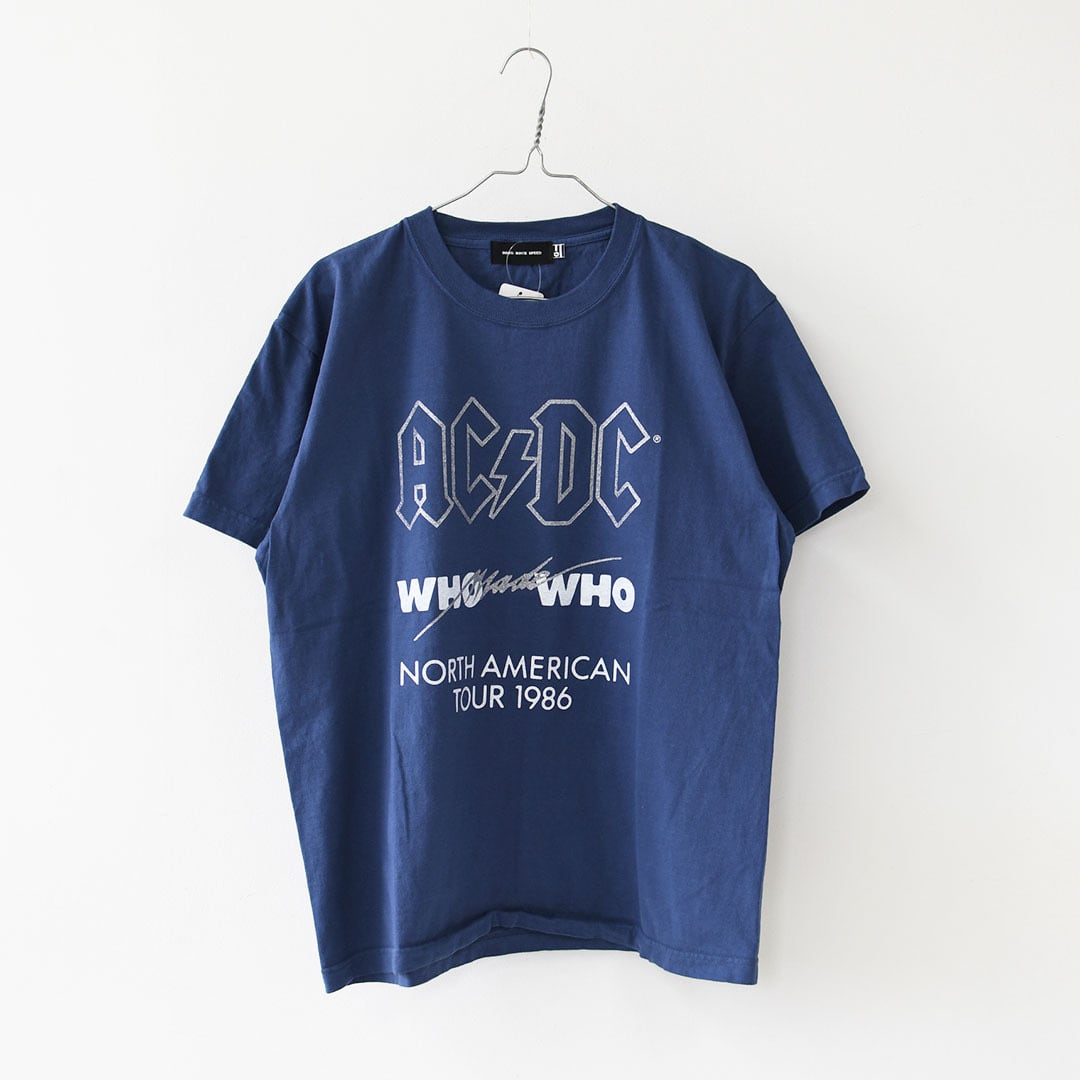 GOOD ROCK SPEED [グッドロックスピード] AC/DC GLITTER PRINT T-SHIRT