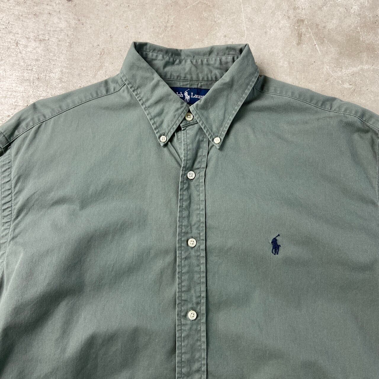 90年代 Ralph Lauren ラルフローレン BLAKE ボタンダウンシャツ メンズ