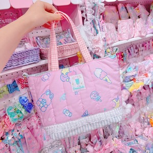 【N7】17-7キルティング2wayトートバッグ(ショルダーひも別売)