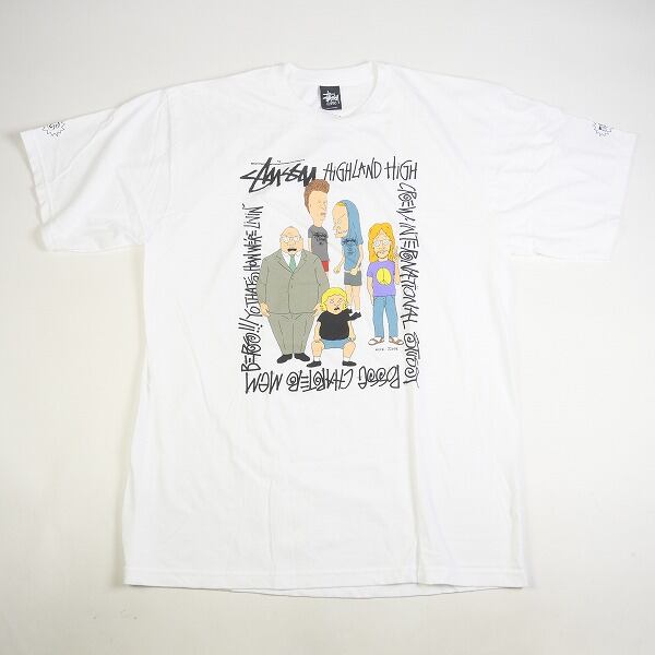 ★白色【SALE中！】ステューシー インターナショナル Tシャツ XL