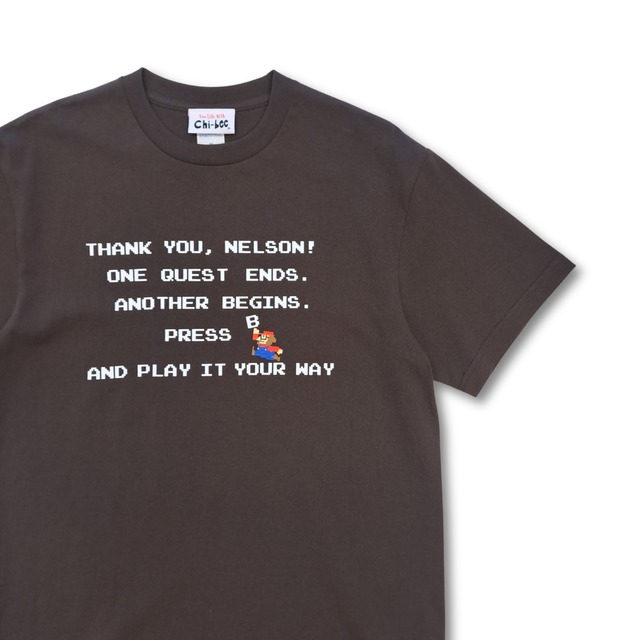 CHI-BEE / チービー - TV Game Tシャツ (sumi)