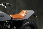 "FT" Seat kit TW200/225 (BROWN/Plane) LED  Oval taillamp