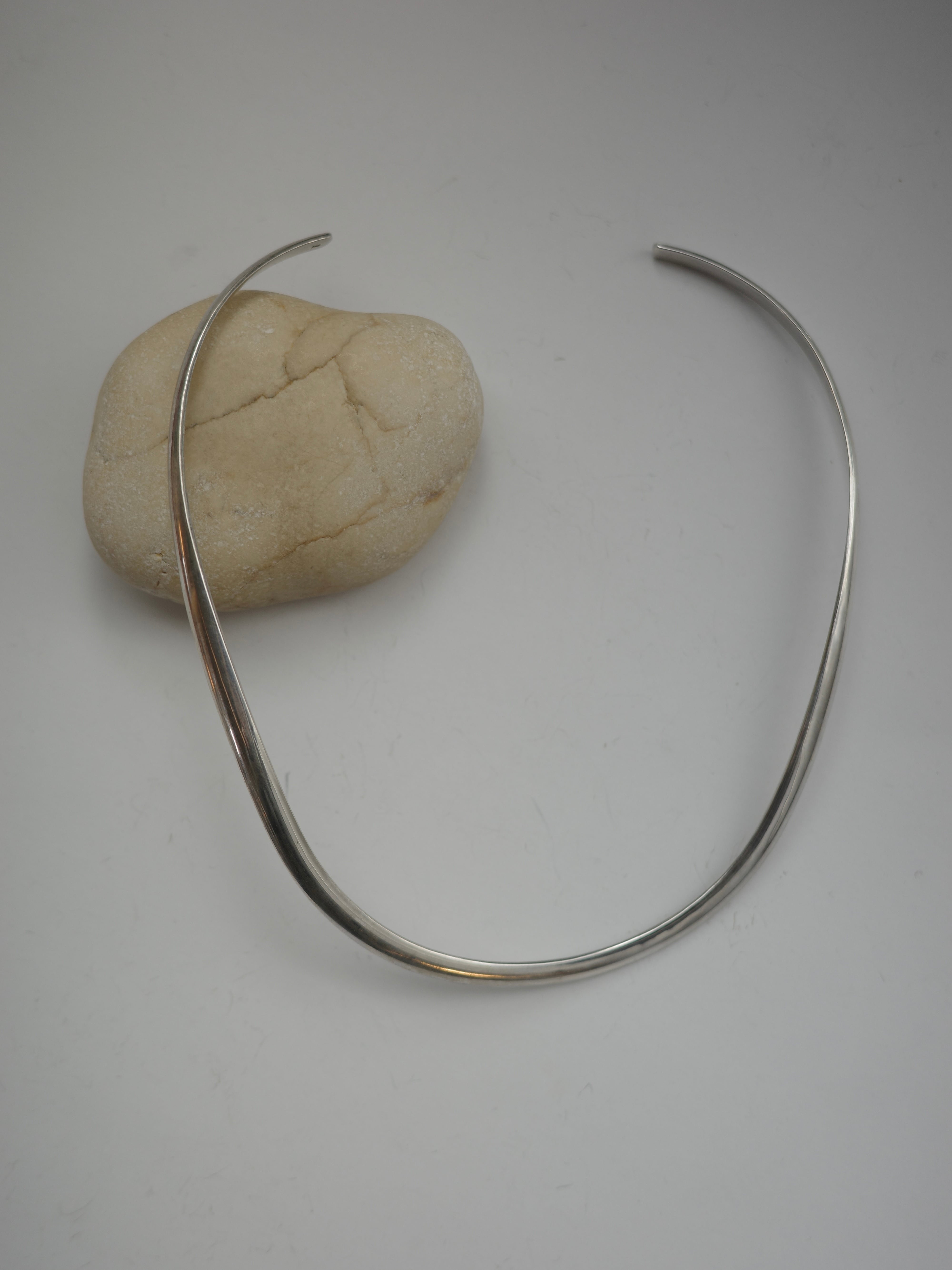 vintage silver925>square choker | CherLife