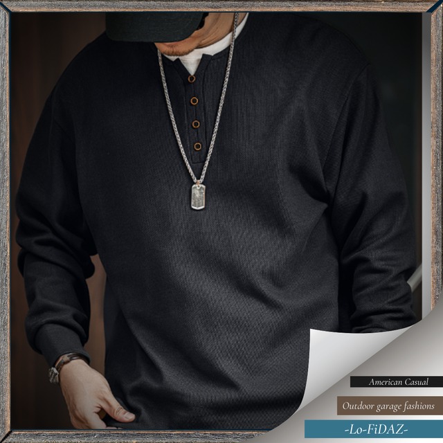 ヘンリーネック ガレージ ロンT 20053