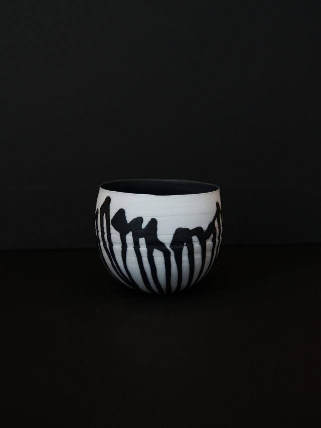 吉田直嗣 茶盌 流し no.2