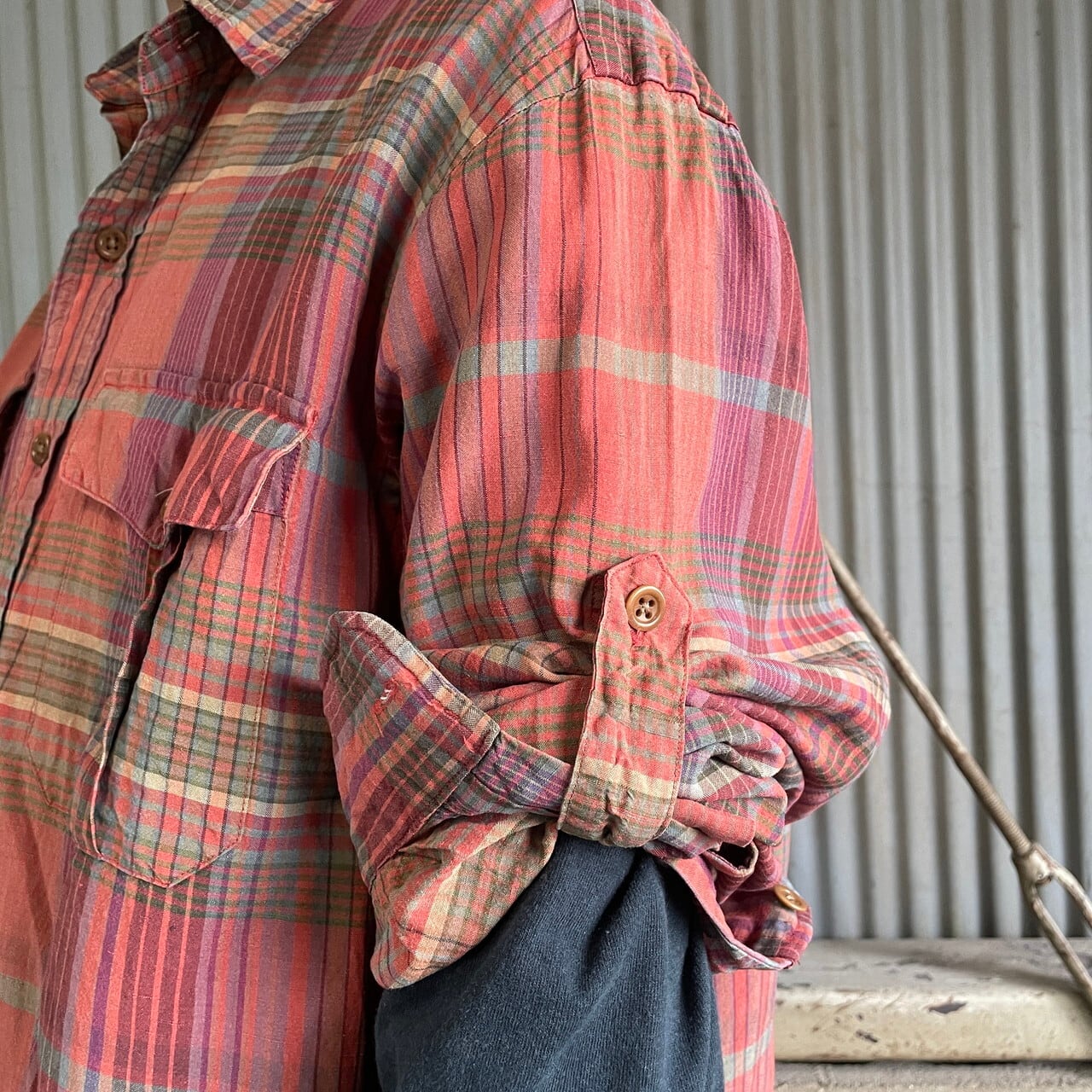 90年代 Polo by Ralph Lauren オールドラルフローレン リネン×シルク 