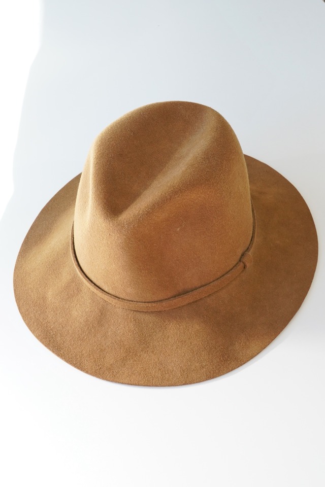 Hombre Niño（オンブレニーニョ）× COMESANDGOES（カムズアンドゴーズ）：コラボ TRAVELLER HAT（トラベラーハット）／キャメル／M