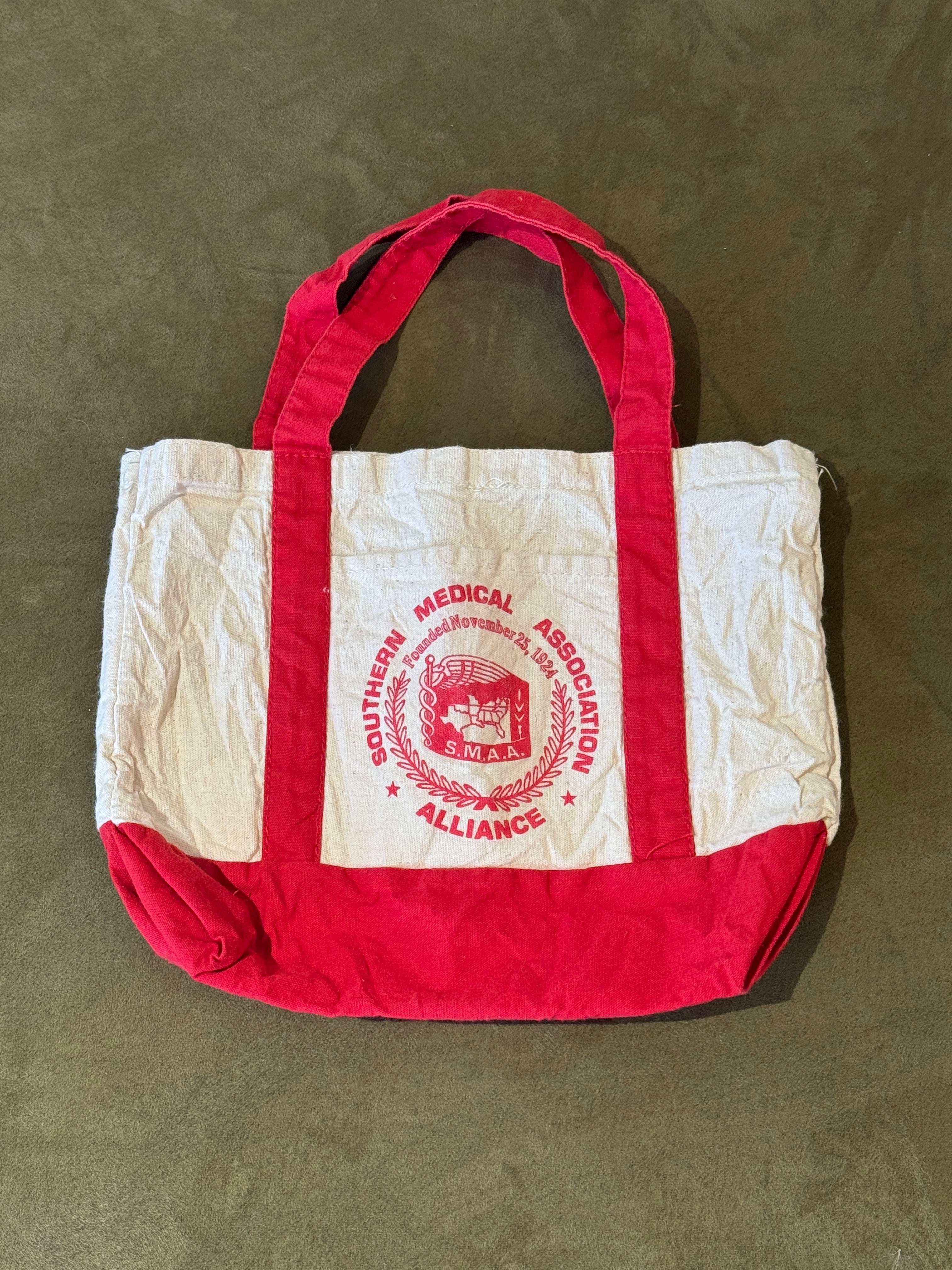 IT17-4 USED MINI TOTE BAG -RED-