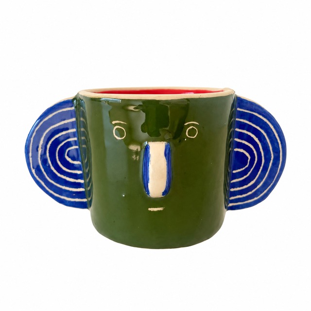 John Molesworth "Colourful Head"ceramics ジョン・モールスワース No.3