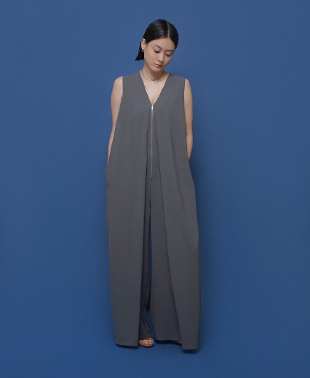 シアントーキョー　オーバータックサロペット 26SS CYAN TOKYO シアントーキョー オーバータックサロペット 601472