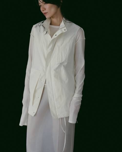 30%OFF！【anuke】Standcollar Pocket Vest | merci0525