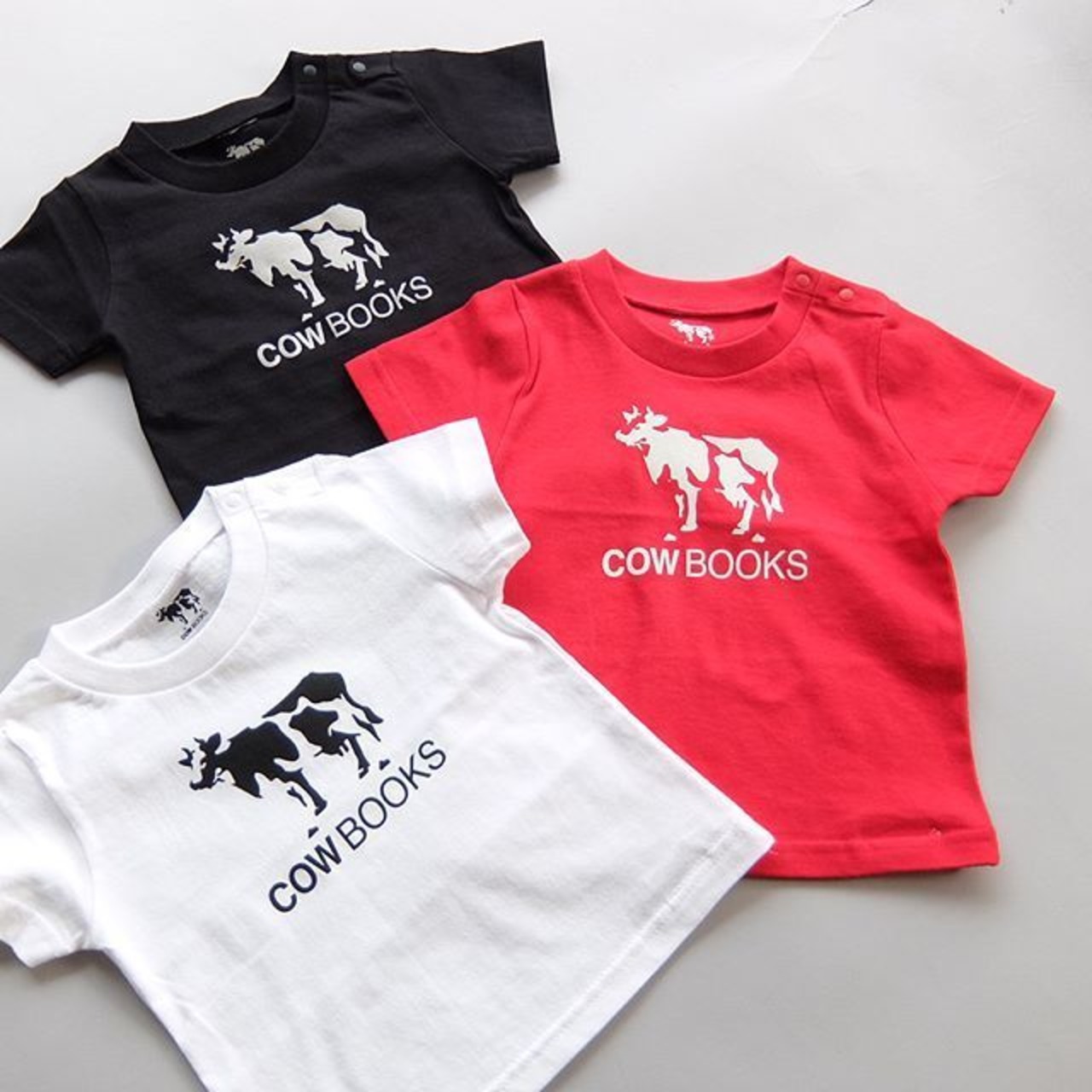 COWBOOKS / KID'S T-SHIRTS / RED / カウブックス / キッズTシャツ / レッド