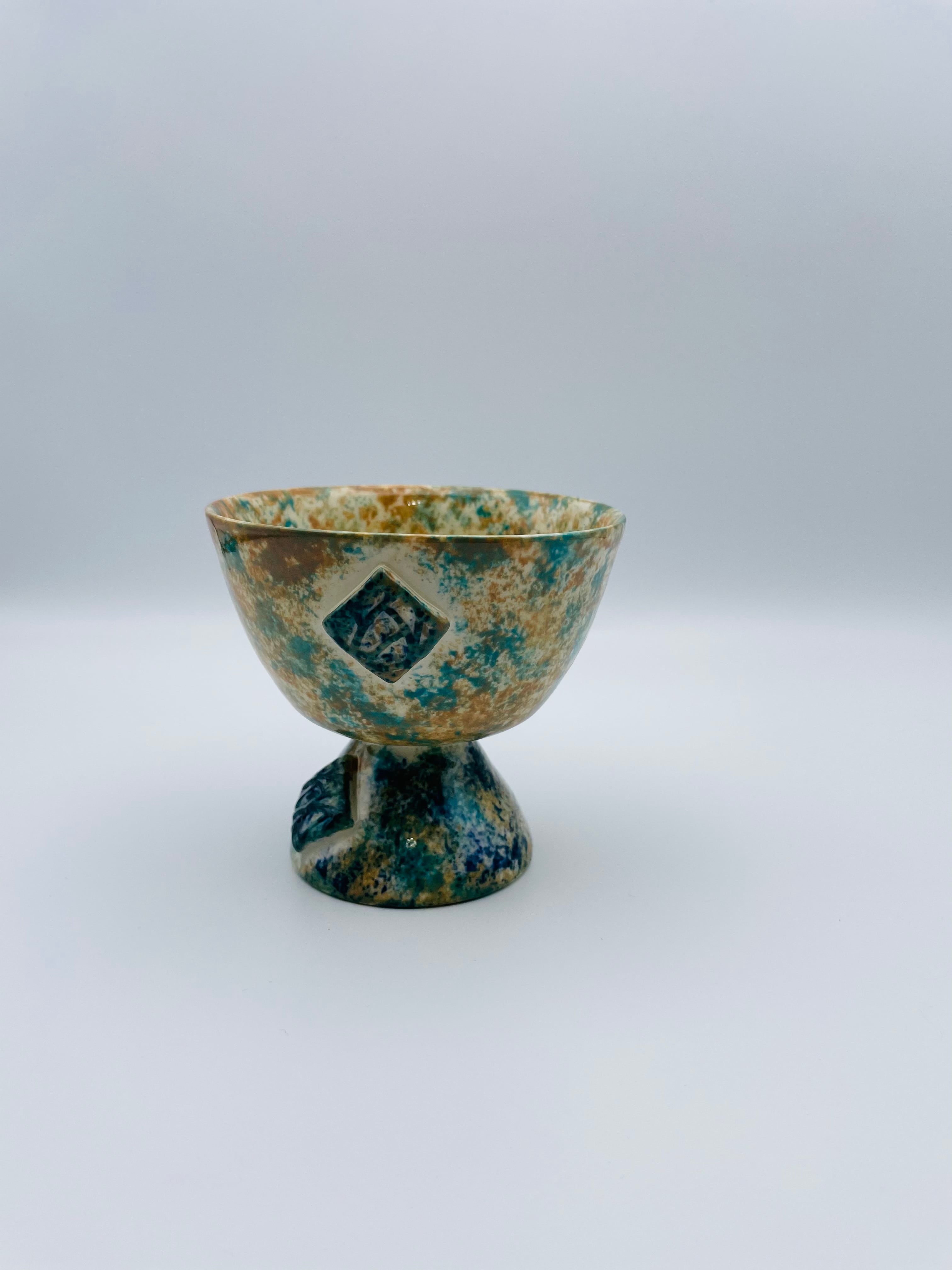 ゴブレット アンティーク 木のゴブレット-antique wood goblet