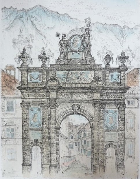 トライアンフゲート(インスブルック) | The Triumphal Gate(Innsbruck)