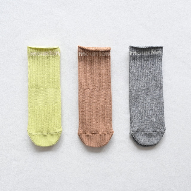 《MOUNTEN. 2026SS》tube socks (organic cotton mix) / baby