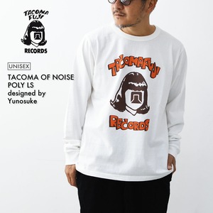 TACOMA FUJI RECORDS [タコマフジレコード] TACOMA OF NOISE COTTON LS designed by Yunosuke [TCM-NOI-C-LS] タコマオブノーズティー コットン ロングスリーブ・長袖Tシャツ・グラフィックティー・ロゴ・コラボ・MEN'S / LADY'S [2026AW]