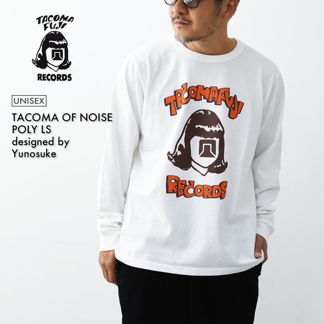TACOMA FUJI RECORDS [タコマフジレコード] TACOMA OF NOISE COTTON LS designed by Yunosuke [TCM-NOI-C-LS] タコマオブノーズティー コットン ロングスリーブ・長袖Tシャツ・グラフィックティー・ロゴ・コラボ・MEN'S / LADY'S [2026AW]