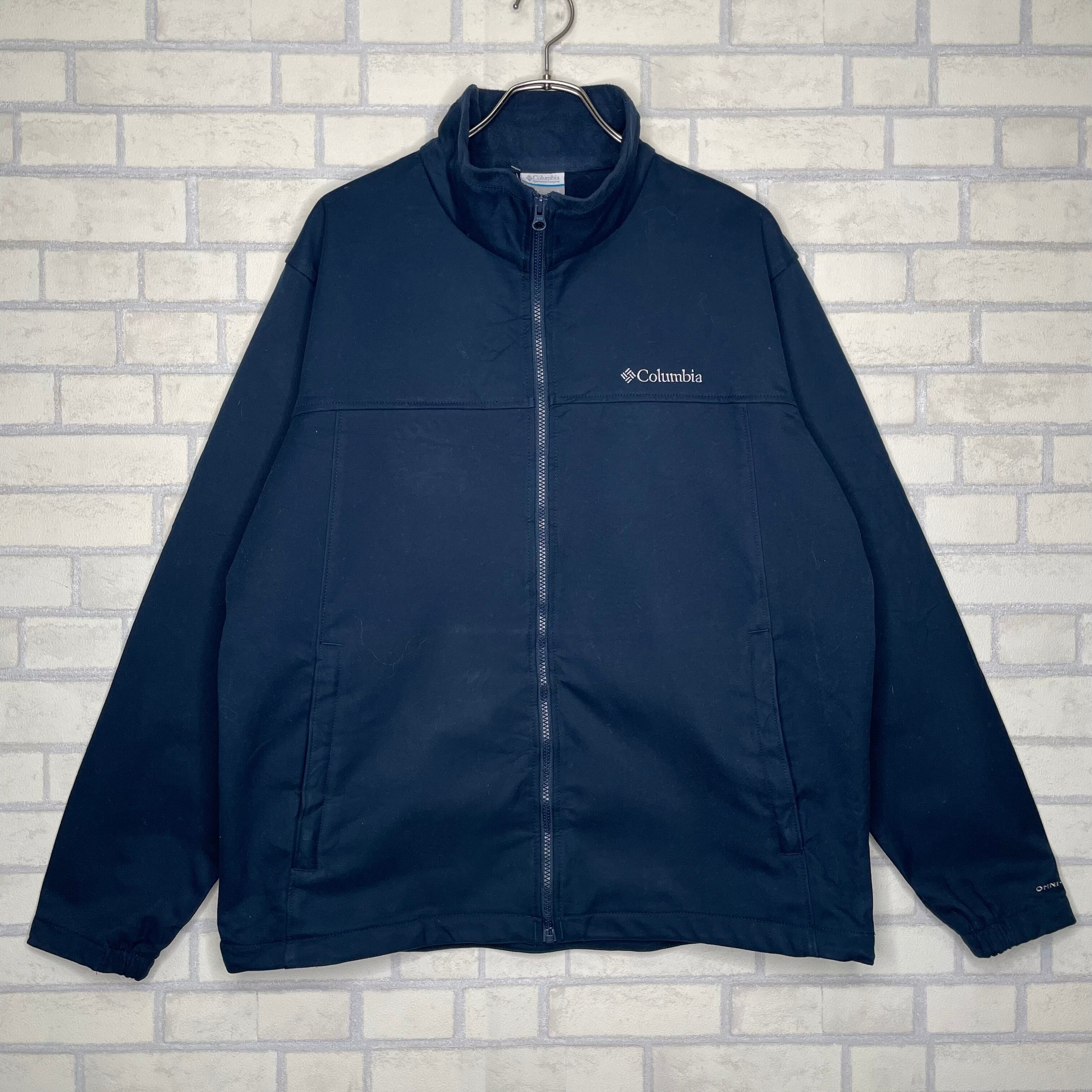 コロンビア Columbia ネイビー フリース内側 ジャケット フリース 
