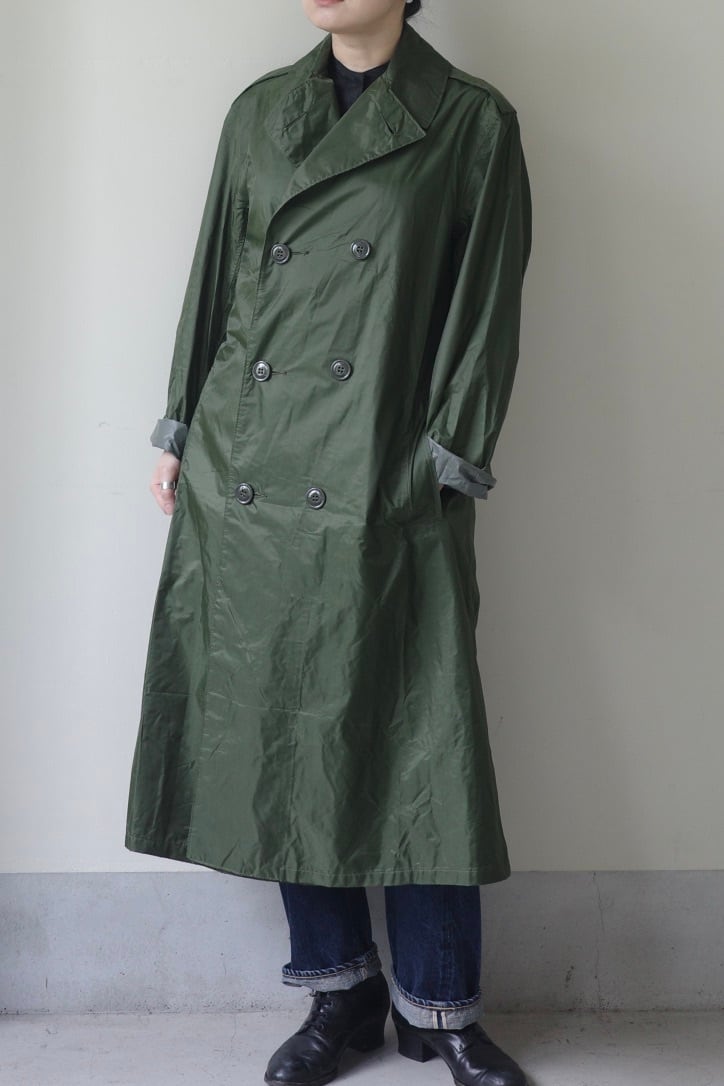 VINTAGE ヴィンテージ / US ARMY NYLON RUBBER RAINCOAT | genre