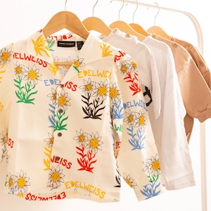 mini rodini / edelweiss woven blouse