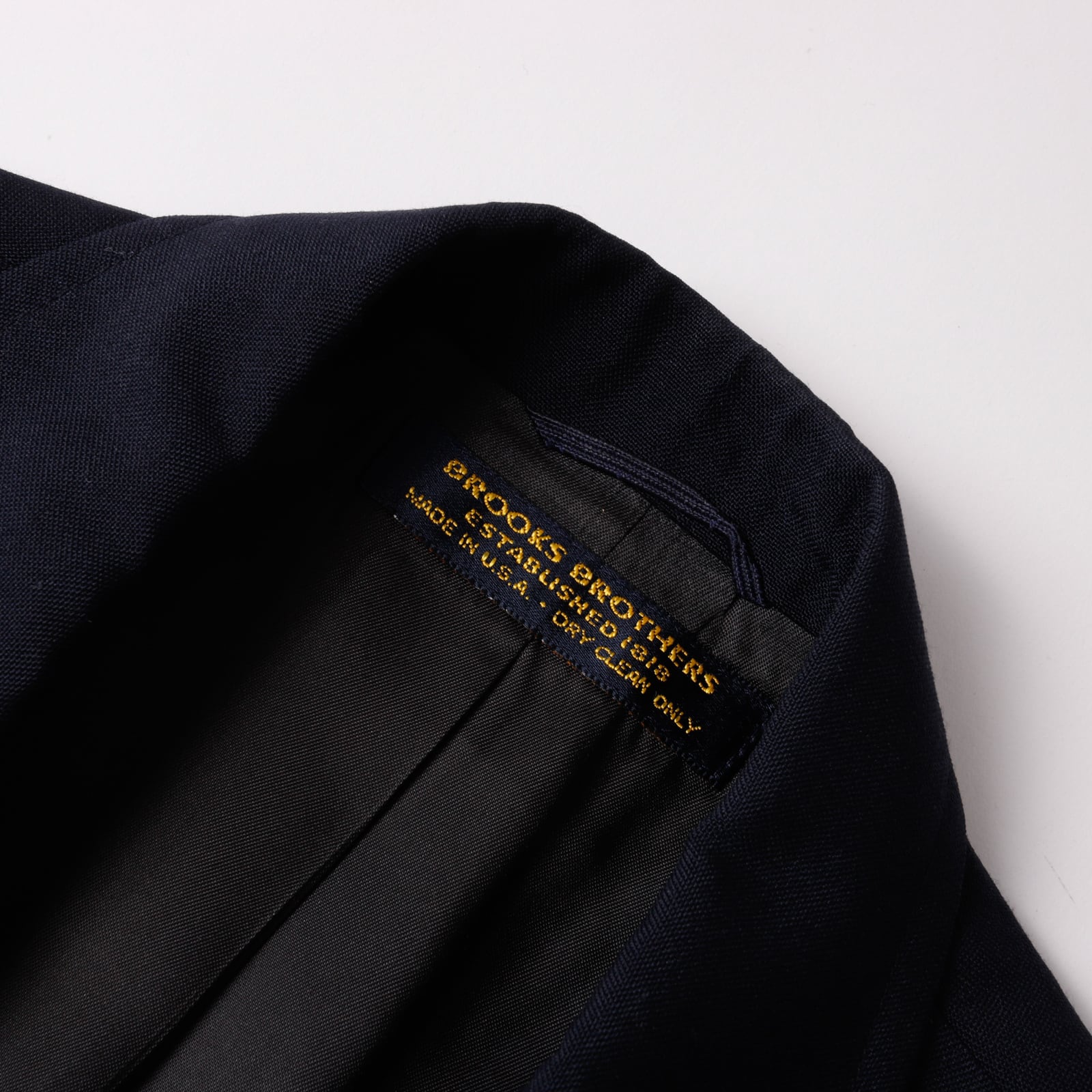 極美品】70s BROOKS BROTHERS wool Navy blazer made in USA about