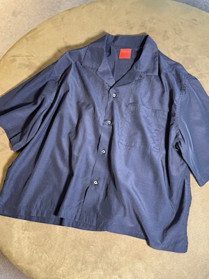 Preloved ORIGINAL S/S OPEN COLLAR SHIRT