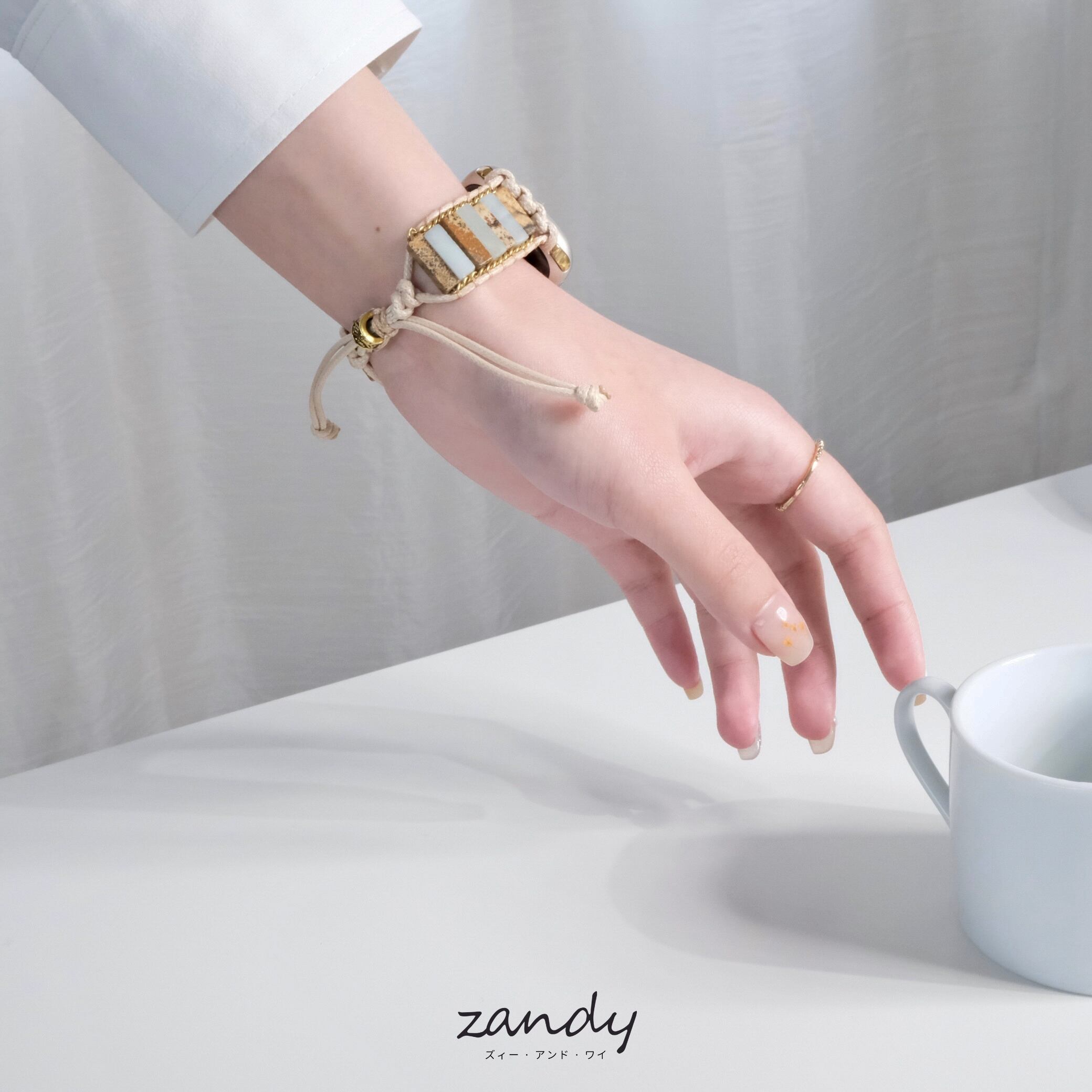 ストーンブレスレットバンド】B051 アップルウォッチバンド 天然石