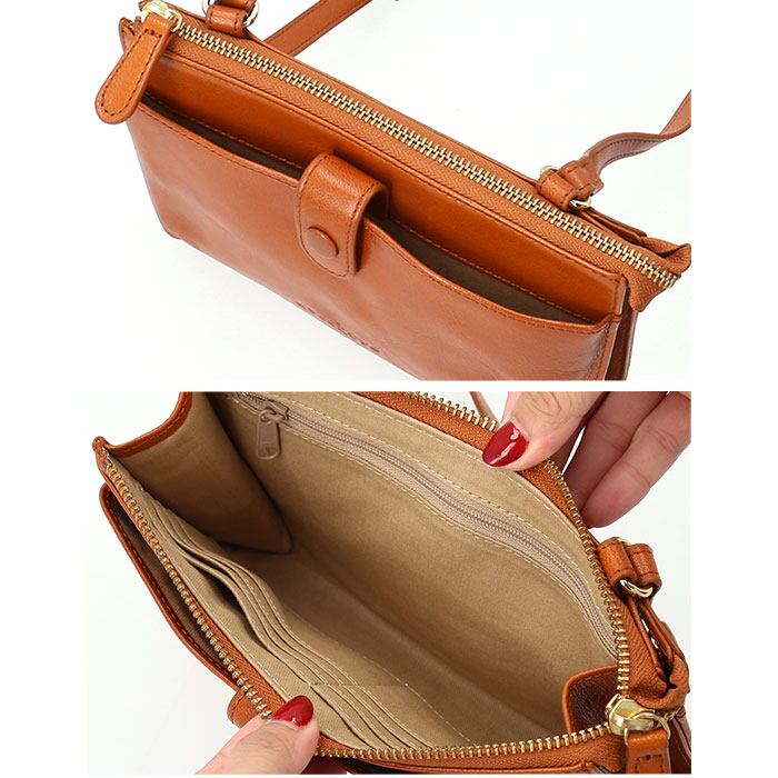 ズッケロ バッグ ショルダー ゴートレザー 通販 ショルダーバッグ