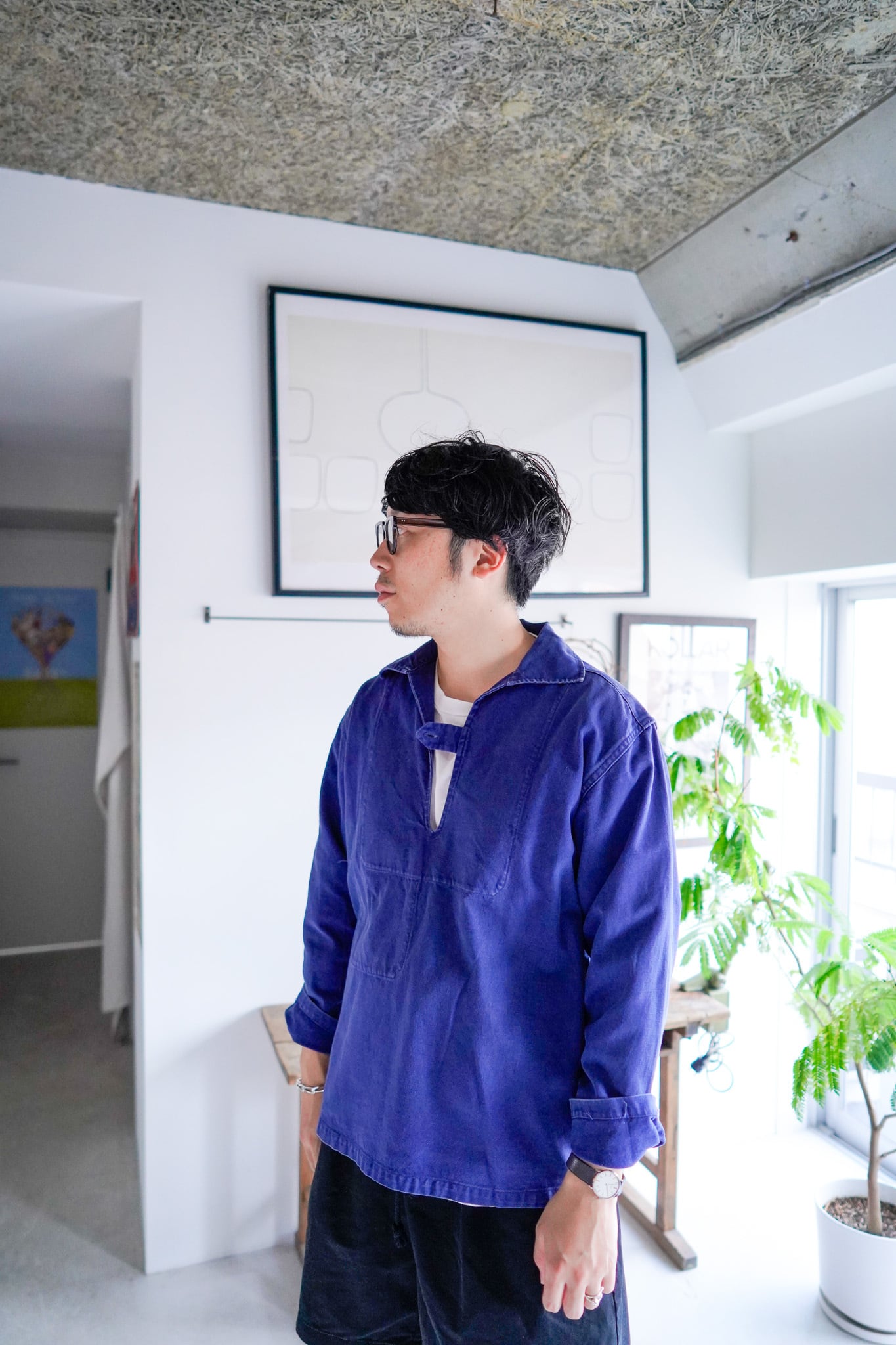 BlackMetis French vintage スモック BlackMetis French vintage スモック