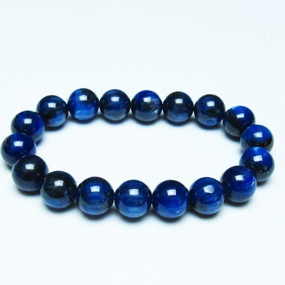 カイヤナイト ブレスレット 11mm 一点物 メール便可 [M便 1/10] 111-48018