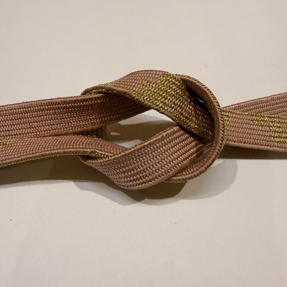 帯締め 新品 帯締め 帯〆 高麗組 手組み帯締め 平組 ベージュ 礼装用 訪問着 色無地 正絹 絹100% 和装小物 6503