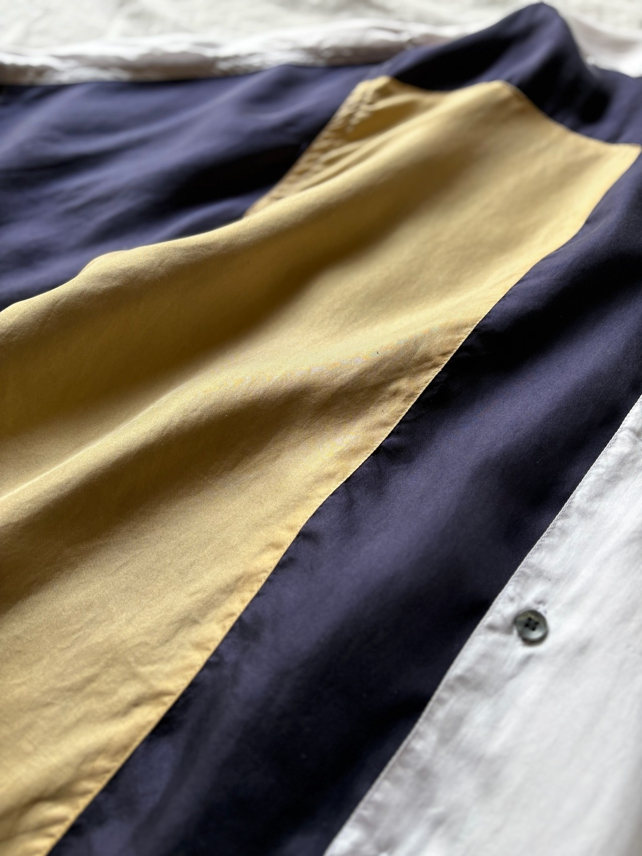 “GOOUCH” Silk Switching Shirt