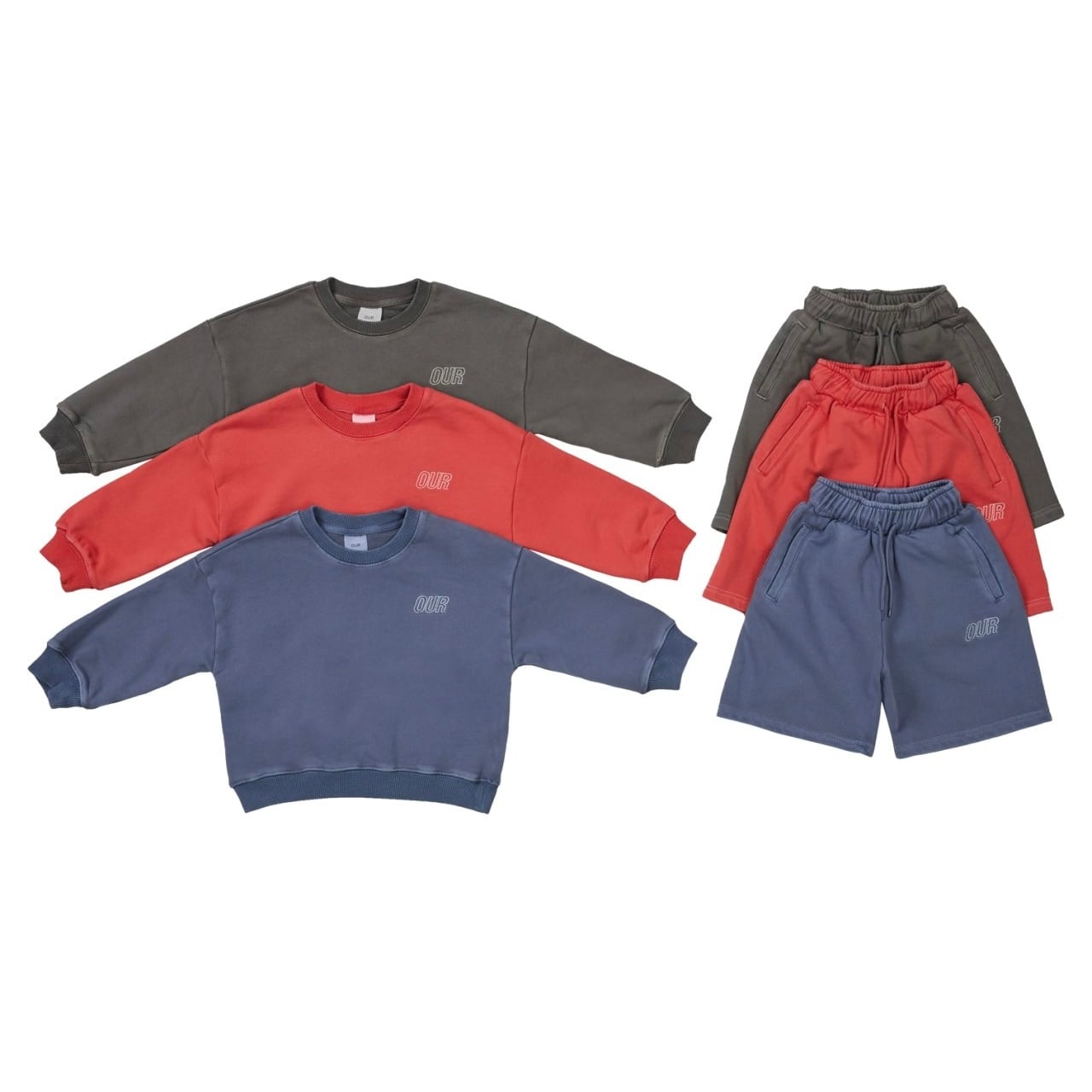 【予約】 stand back logo setup/ our(kids)