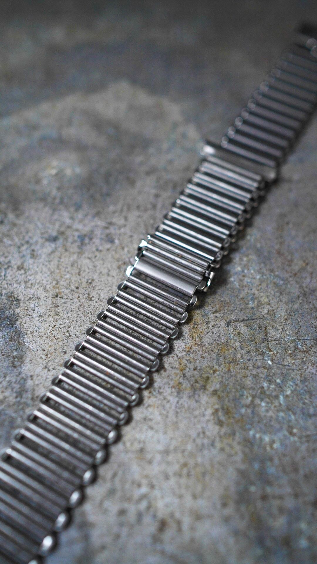 DEADSTOCK / 1940s】BONKLIP ボンクリップ バンブー ブレス 取付幅18mm 