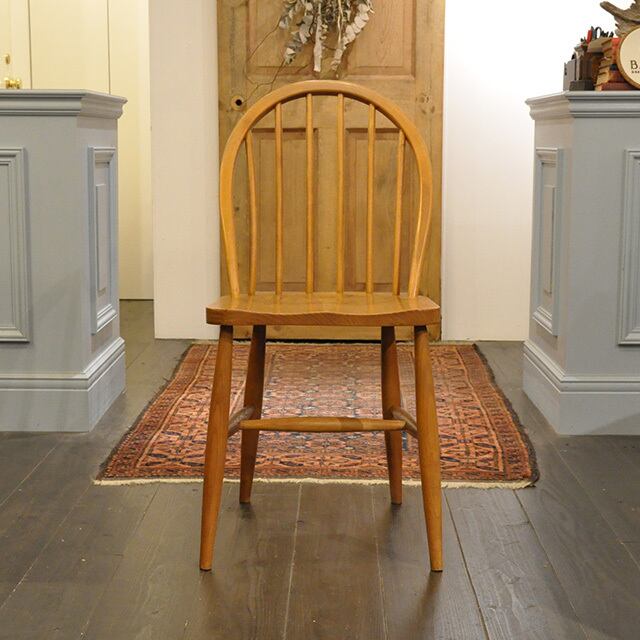 40's Old Ercol Hoopback Chair / オールド アーコール フープバック チェア / 2007YA-006 | BANSE - 大阪箕面市アンティーク・ヴィンテージ家具・雑貨・食器・オブジェ・フラワーベースの専門店