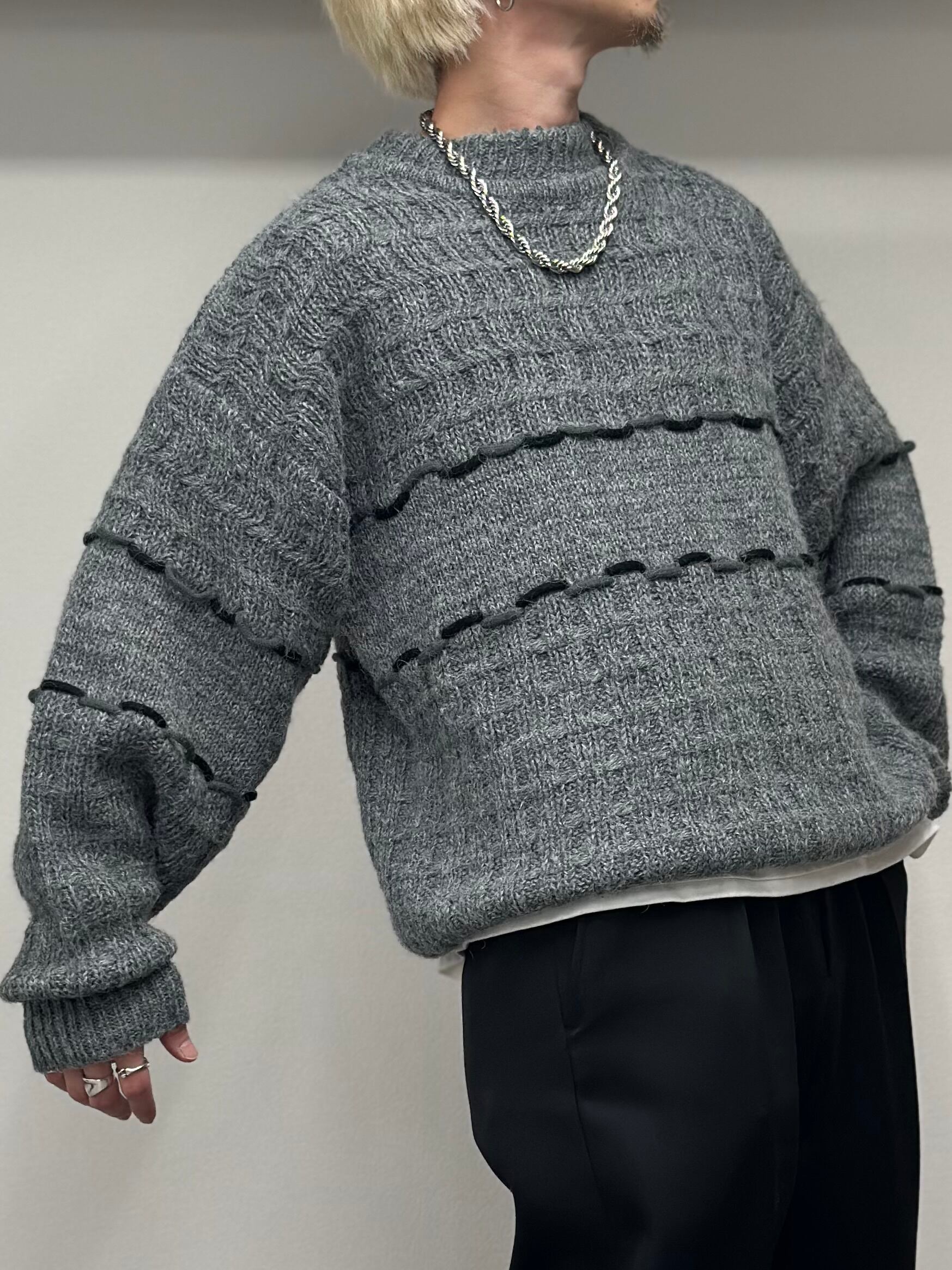 00s LANDS\u0027END Half Zip Pullover Cotton Knit | miyabi clothing 