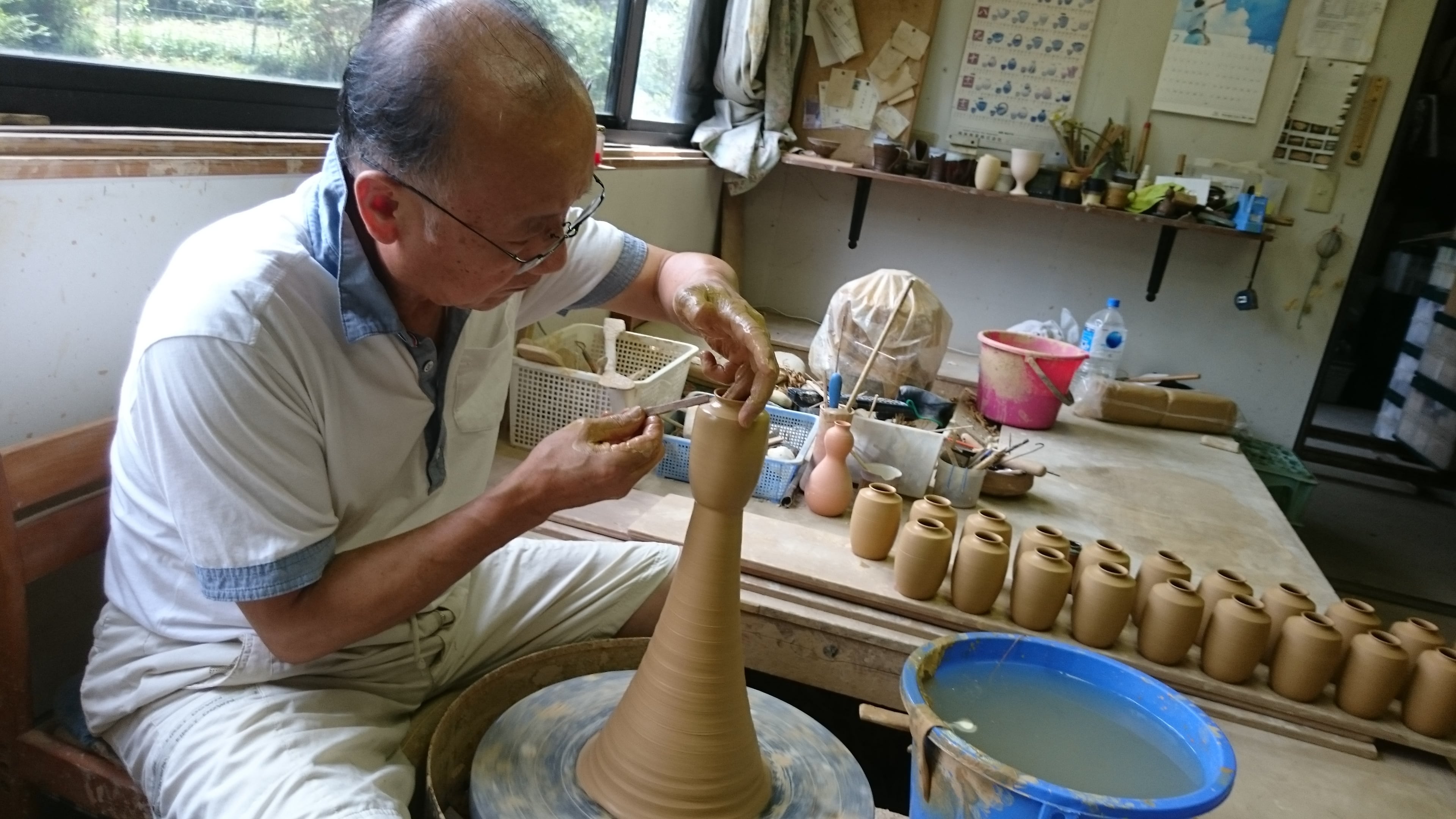 高取管耳付水指 | 高取焼 比古窯