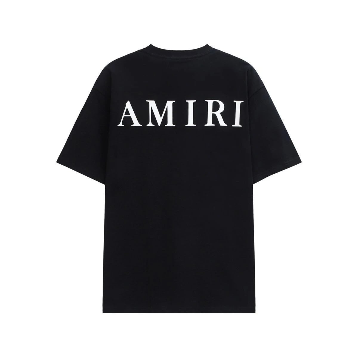 AMIRI アミリ Tシャツ 男女兼用 2024春夏秋 ブラック ホワイト AMIRI アミリ Tシャツ 男女兼用 2024春夏秋 ブラック ホワイト