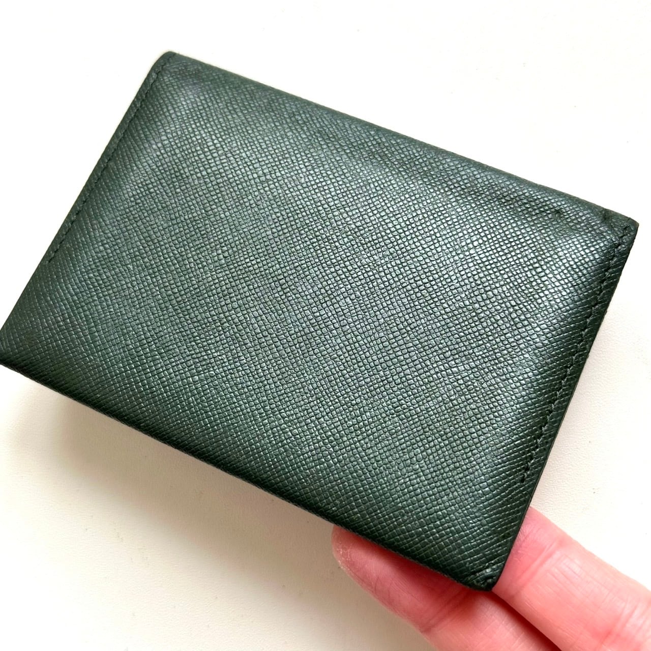 ❤️未使用品❤️ Burberry バーバリー　カードケース　名刺入れ　グリーン　緑 バーバリー BURBERRY 名刺入れ カードケース ノバチェック グリーン