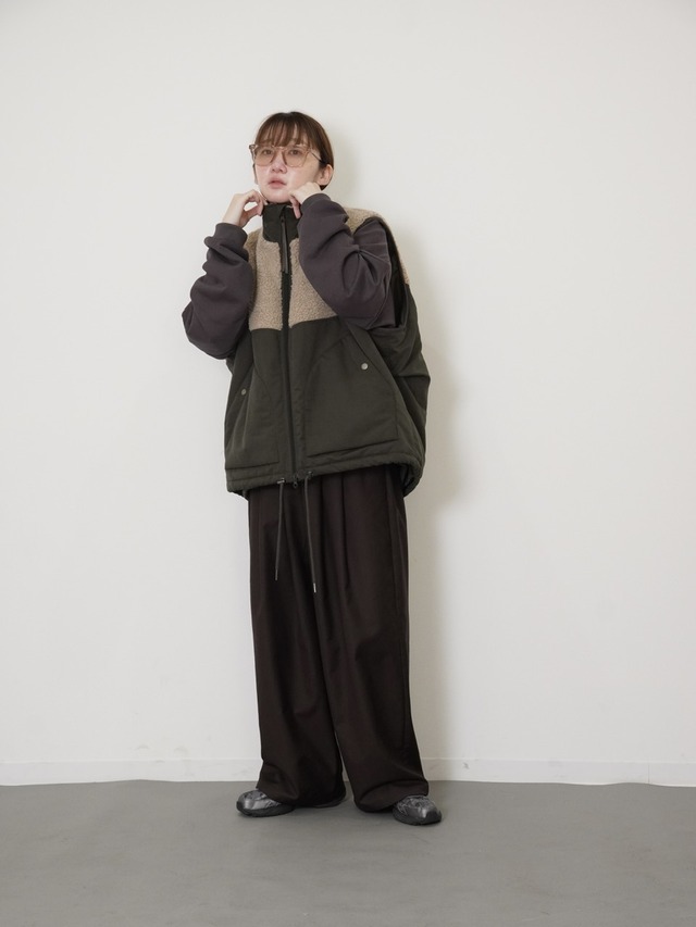 unisex【867design】Boa Switching Vest