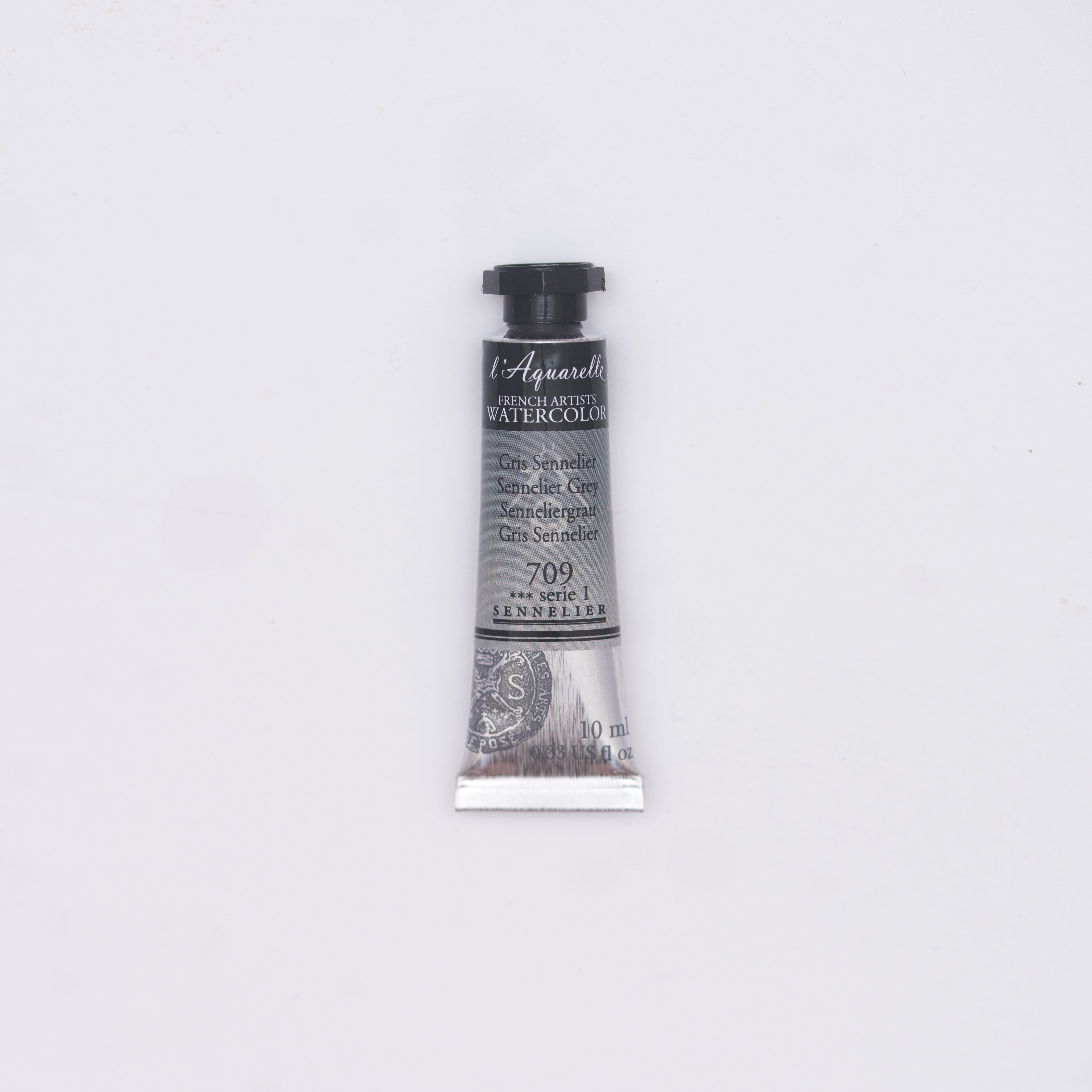 セヌリエWC 709 セヌリエ・グレー 透明水彩絵具 チューブ10ml Ｓ1