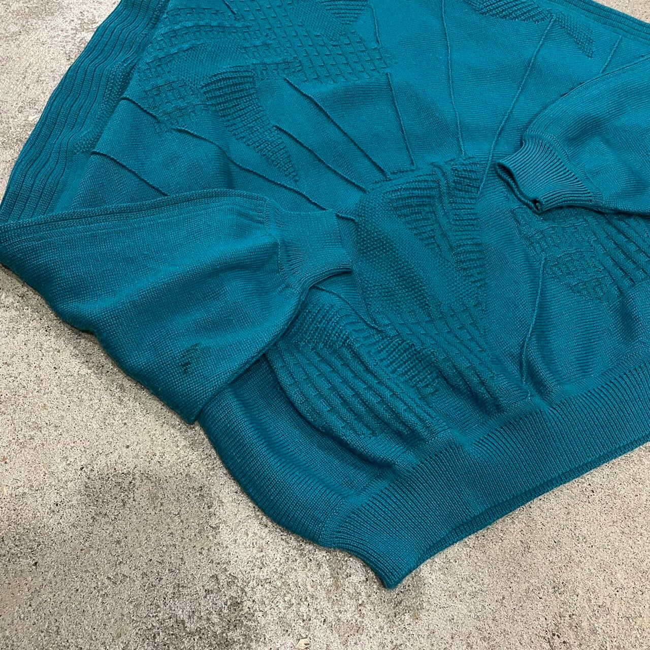 90s ST.Croix 3Dデザインコットンニット セーター XXL USA製 【公式通販】