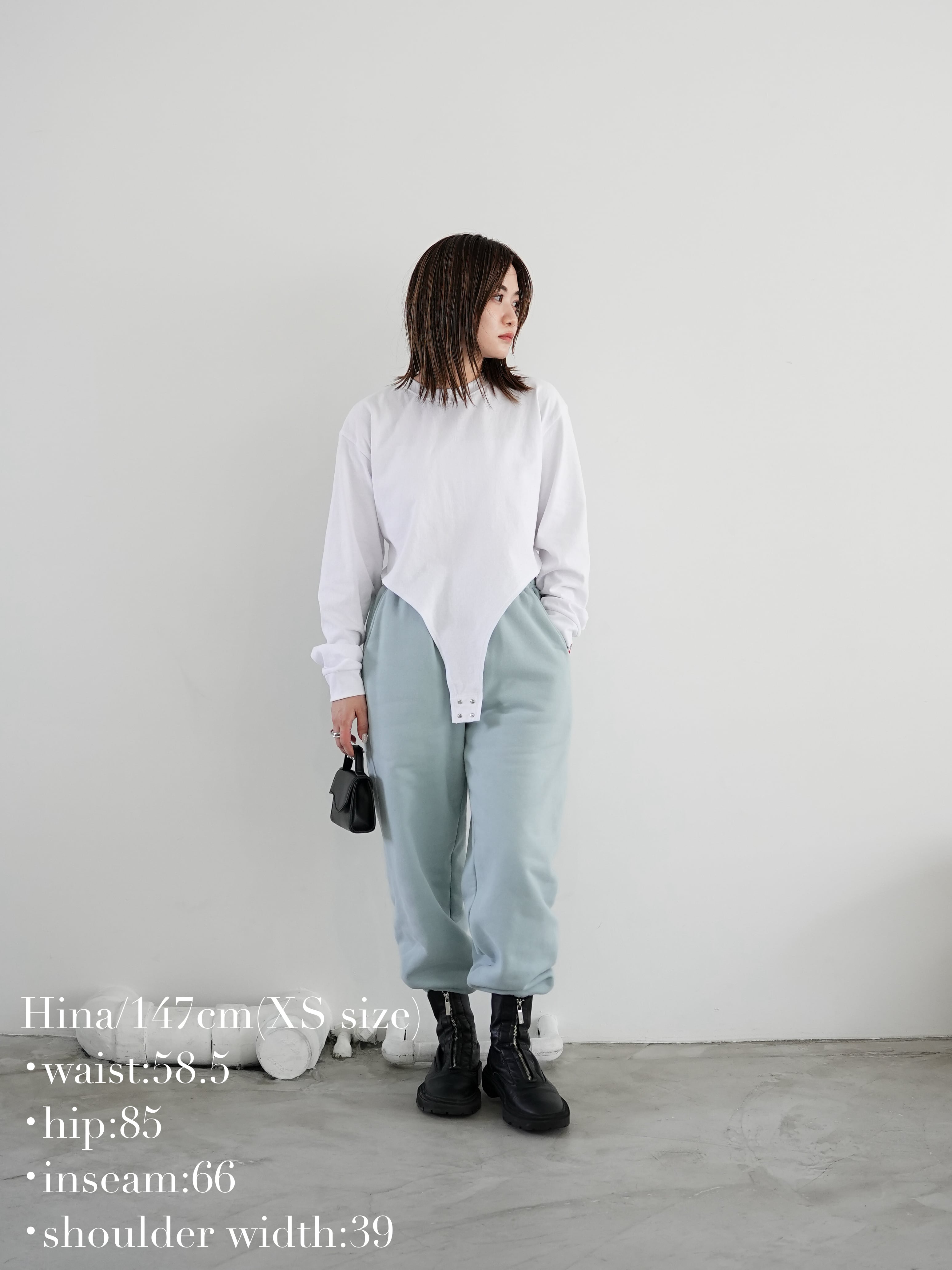 UNIVERSAL OVERALL×Katrin TOKYO】back shirring body suit | Katrin TOKYO