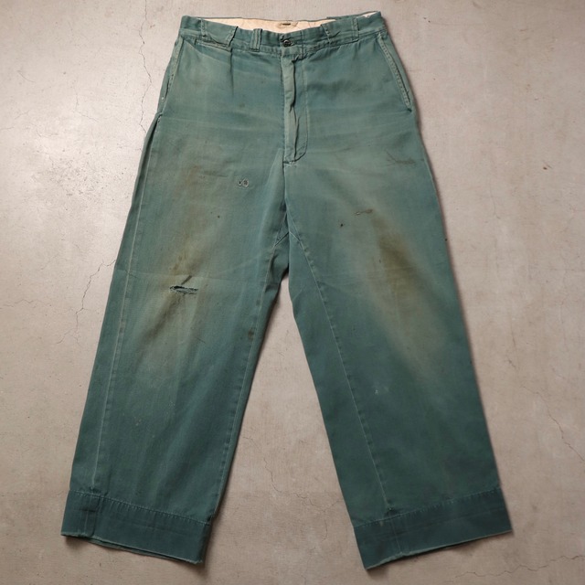 1960s   Twill Work Pants  W30   R232